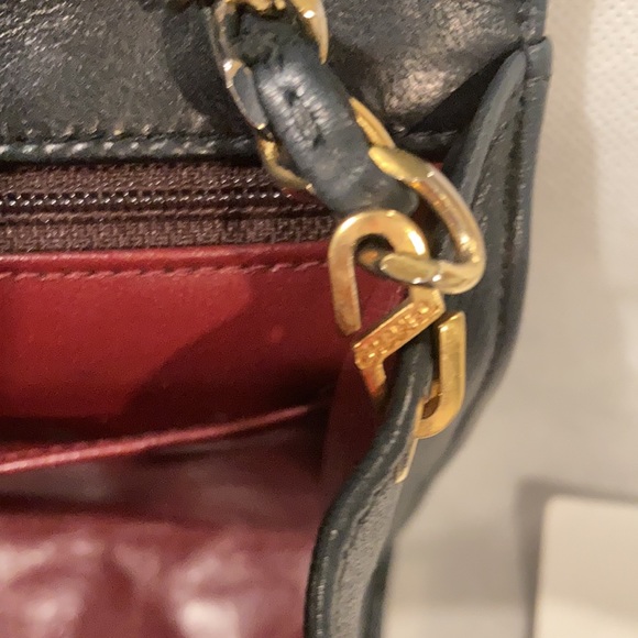 Chanel Vintage 80's 24kt  Blue Quilted Lambskin Envelope Flap Crossbody Bag - Picture 14 of 16